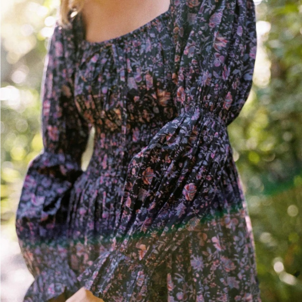 Christy Dawn Adelia Dress - Blooming Pomegranate - Picture 6 of 6
